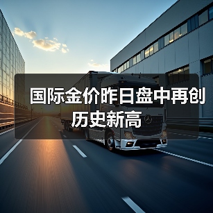 国际金价昨日盘中再创历史新高(图3) 国际金价昨日盘中再创历史新高(图3)