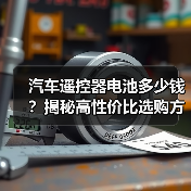 汽车遥控器电池多少钱？揭秘高性价比选购方法（图3）