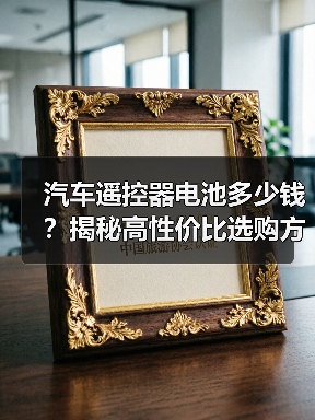 汽车遥控器电池多少钱？揭秘高性价比选购方法（图4）