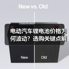 电动汽车锂电池价格为何波动？选购关键点解析