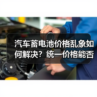汽车蓄电池价格乱象如何解决?统一价格能否打破僵局?(图4) 汽车蓄电池价格乱象如何解决?统一价格能否打破僵局?(图4)