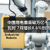 中国用电量首破万亿千瓦时 7月增长8.6%创历史新高（图1）