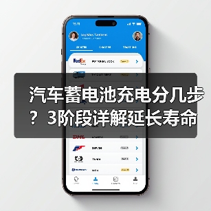 汽车蓄电池充电分几步？3阶段详解延长寿命技巧（图2）