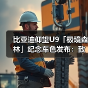 比亚迪仰望U9「极境森林」纪念车色发布：致敬纽北登顶传奇