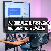 太阳能风扇帽海外爆红揭示新能源消费蓝海（图2）