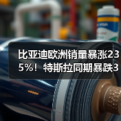 比亚迪欧洲销量暴涨235%！特斯拉同期暴跌34%（图3）