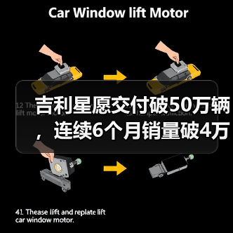 吉利星愿交付破50万辆，连续6个月销量破4万登顶冠军（图2）