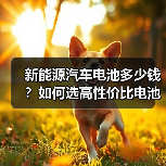 新能源汽车电池多少钱？如何选高性价比电池？