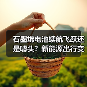 石墨烯电池续航飞跃还是噱头?新能源出行变革真相(图4) 石墨烯电池续航飞跃还是噱头?新能源出行变革真相(图4)