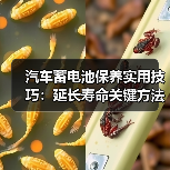 汽车蓄电池保养实用技巧：延长寿命关键方法