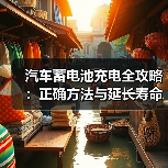 汽车蓄电池充电全攻略:正确方法与延长寿命技巧(图3) 汽车蓄电池充电全攻略:正确方法与延长寿命技巧(图3)