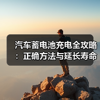 汽车蓄电池充电全攻略:正确方法与延长寿命技巧(图4) 汽车蓄电池充电全攻略:正确方法与延长寿命技巧(图4)