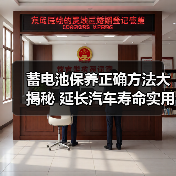 蓄电池保养正确方法大揭秘 延长汽车寿命实用技巧（图3）