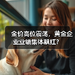 金价高位震荡，黄金企业业绩集体飘红？（图3）