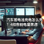 汽车蓄电池充电怎么充?4招告别电量焦虑(图2) 汽车蓄电池充电怎么充?4招告别电量焦虑(图2)