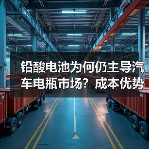 铅酸电池为何仍主导汽车电瓶市场?成本优势解析(图3) 铅酸电池为何仍主导汽车电瓶市场?成本优势解析(图3)