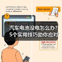 汽车电池没电怎么办?5个实用技巧助你应对(图2) 汽车电池没电怎么办?5个实用技巧助你应对(图2)