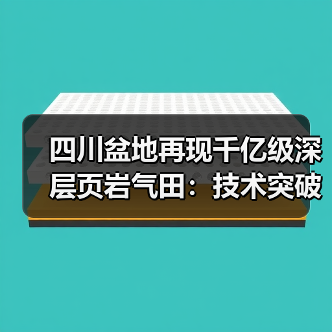 四川盆地再现千亿级深层页岩气田:技术突破助力能源安全(图2) 四川盆地再现千亿级深层页岩气田:技术突破助力能源安全(图2)