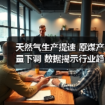 天然气生产提速 原煤产量下调 数据揭示行业趋势