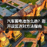 汽车蓄电池怎么选？避开误区选对方法指南