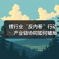 锂行业“反内卷”行动:产业链协同如何破局?(图1) 锂行业“反内卷”行动:产业链协同如何破局?(图1)
