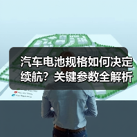 汽车电池规格如何决定续航?关键参数全解析(图3) 汽车电池规格如何决定续航?关键参数全解析(图3)