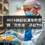 4026辆新能源车秒变电网“充电宝”还能