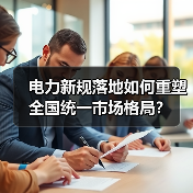 电力新规落地如何重塑全国统一市场格局？（图1）