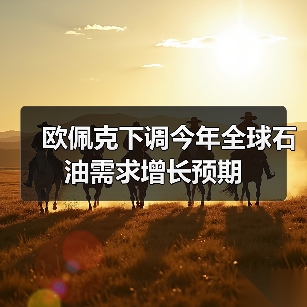 欧佩克下调今年全球石油需求增长预期（图4）