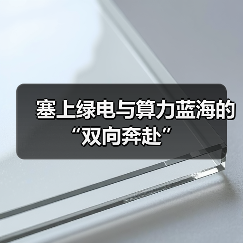 塞上绿电与算力蓝海的“双向奔赴”(图2) 塞上绿电与算力蓝海的“双向奔赴”(图2)