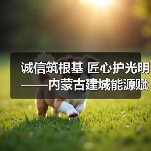 诚信筑根基 匠心护光明——内蒙古建城能源赋能区域电力高质量发展（图4）