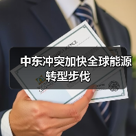 中东冲突加快全球能源转型步伐