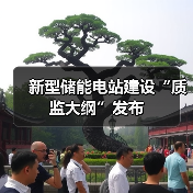 新型储能电站建设“质监大纲”发布(图1) 新型储能电站建设“质监大纲”发布(图1)