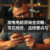 发电电能咨询全攻略:常见场景、选择要点与注意事项(图4) 发电电能咨询全攻略:常见场景、选择要点与注意事项(图4)