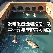发电设备选购指南：功率计算与维护常见问题全解析（图4）