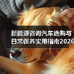 新能源咨询汽车选购与日常保养实用指南2026(图1) 新能源咨询汽车选购与日常保养实用指南2026(图1)