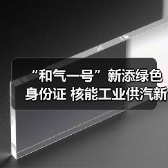 “和气一号”新添绿色身份证 核能工业供汽新成果发布(图2) “和气一号”新添绿色身份证 核能工业供汽新成果发布(图2)