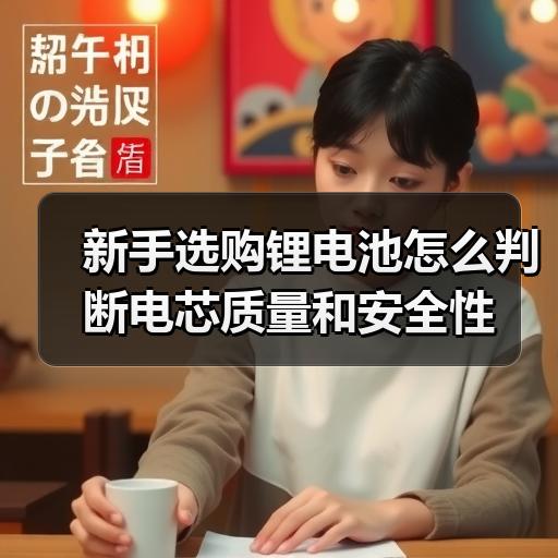 新手选购锂电池怎么判断电芯质量和安全性