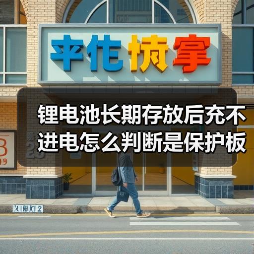 锂电池长期存放后充不进电怎么判断是保护板问题还是电芯老化