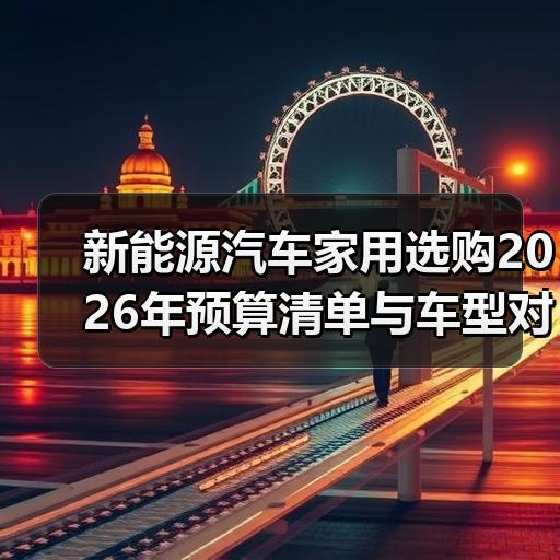 新能源汽车家用选购2026年预算清单与车型对比思路