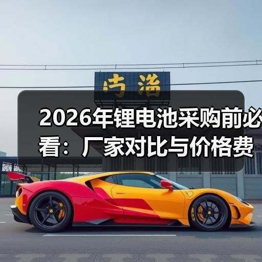 2026年锂电池采购前必看：厂家对比与价格费用分析